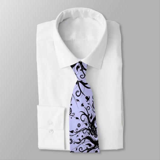 Fusion - noir et cravate pourpre (Attaché)