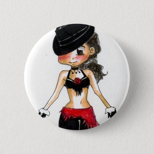 Fusion Tango - Isa A Ronde Button 5,7 Cm (Voorkant)