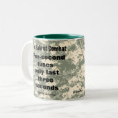 Fusionne en cinq secondes Attitude Mug (Devant gauche)