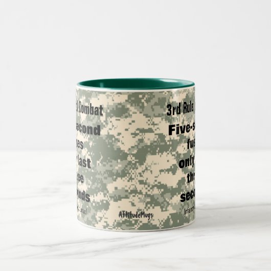 Fusionne en cinq secondes Attitude Mug (Centre)