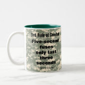 Fusionne en cinq secondes Attitude Mug (Gauche)