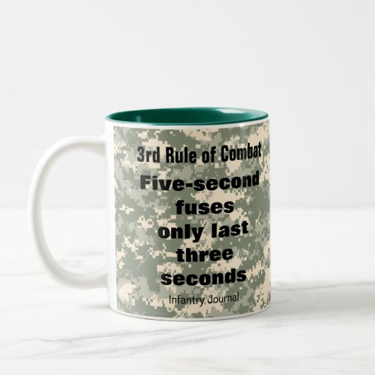 Fusionne en cinq secondes Attitude Mug (Gauche)