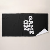 Fußball "Game on" Badhanddoek (Badhanddoek)