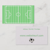 Fußball Visitekaartje (Voorkant / Achterkant)