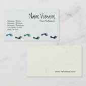 Füße Visitekaartje (Voorkant / Achterkant)