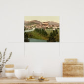 Fussen, Bavaria, Duitse archiefafdruk Poster (Keuken)