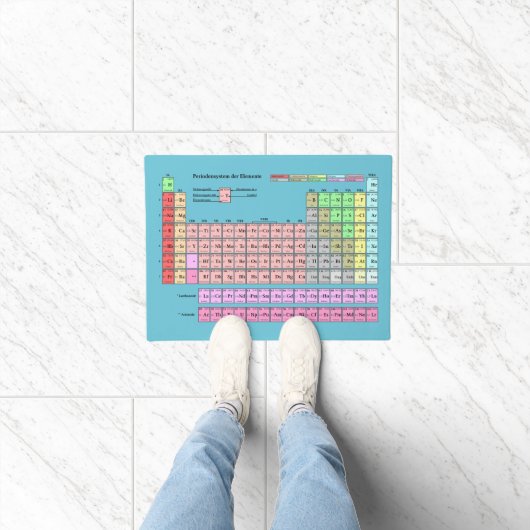 Fußmatte Periodensystem der Elemente Deurmat (Binnen)