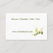 Fußpflege Pediküre Visitekaartje (Achterkant)