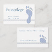 Fußpflege Pediküre Visitekaartje (Voorkant / Achterkant)