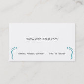 fußpflege visitekaartje (Achterkant)