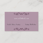 fußpflege visitekaartje (Achterkant)