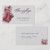 fußpflege visitekaartje (Voorkant / Achterkant)