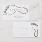 fußpflege visitekaartje (Voorkant / Achterkant)