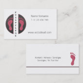 fußpflege visitekaartje (Voorkant / Achterkant)