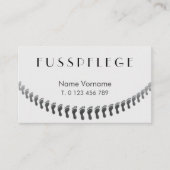 fusspflege visitekaartje (Voorkant)