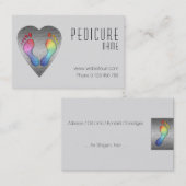 fusspflege visitekaartje (Voorkant / Achterkant)