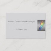 fusspflege visitekaartje (Achterkant)