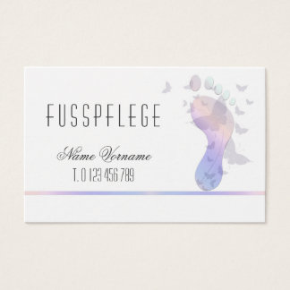 fusspflege visitekaartjes