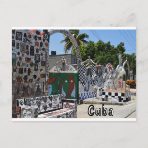Fusterlandia Havana Cuba Art Briefkaart