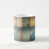 Fusuma Landscape - Japanese Screen Art Mug (Centre)