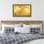 Fusuma: Tigers and Dragon Canvas Afdruk (Insitu (Slaapkamer))