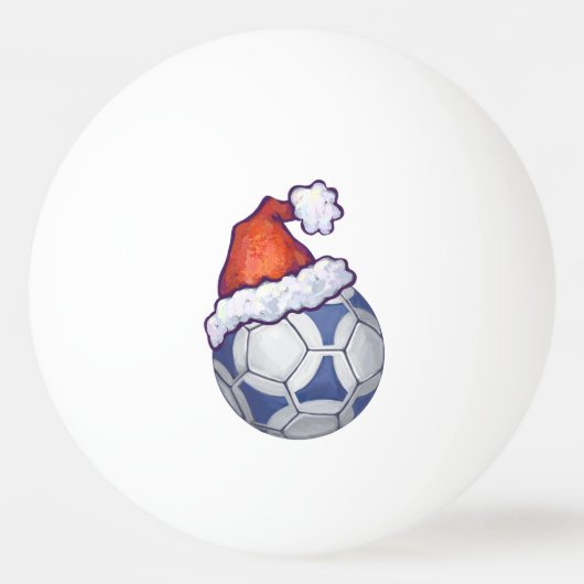 Futbal kerst pingpongballen (Achterkant)