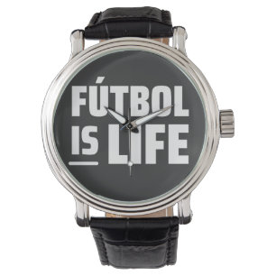 futbol is het leven , het voetbal , het football , horloge