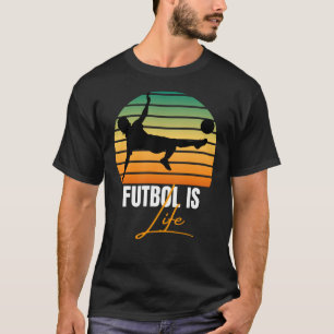 Futbol is leven t-shirt