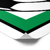 futbol. italia vierkant. poster (Hoek)