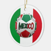 FUTBOL MEXICO KERAMISCH ORNAMENT (Links)