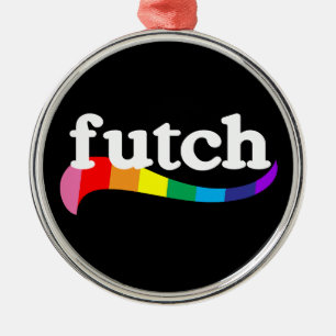 FUTCH Queere Identiteit Lesbische Butch Gemeenscha Metalen Ornament