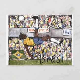 Futebol do Brasil Briefkaart