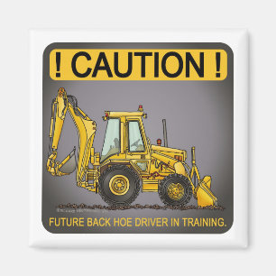 Futur aimant de conducteur de pelle rétro
