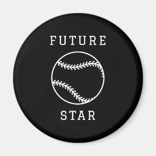 Futur Aimant noir personnalisé Star de baseball
