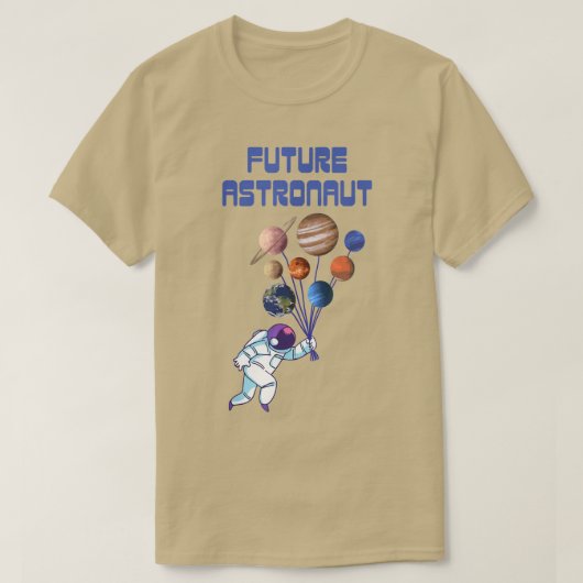 Futur Astronaut Conçoit Pour Le T-Shirt Scientifiq (Design devant)