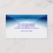 futur carte de visite de technologie (Dos)