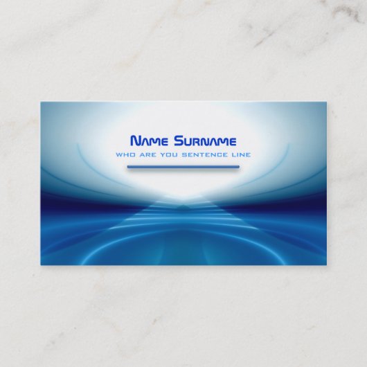 futur carte de visite de technologie (Devant)