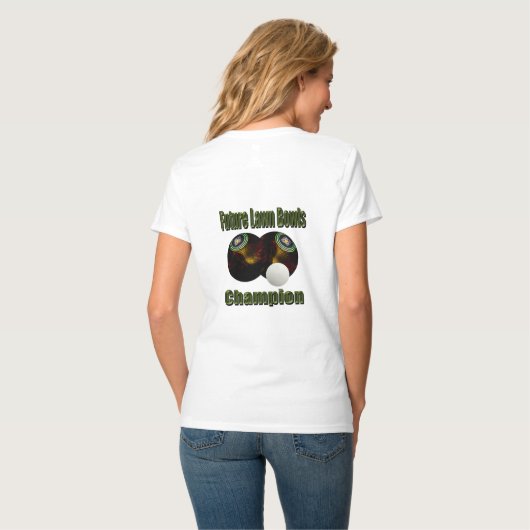 Futur Champ de pelouse Bowles, Tshirt Dames Vneck (Dos entier)
