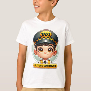 Futur chauffeur de taxi T-shirt pour enfants - Car