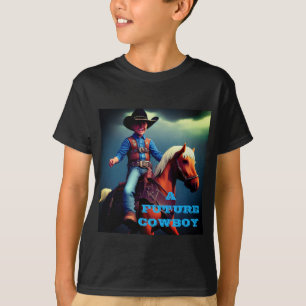 Futur coloré T-shirt de Cowboy Kid's