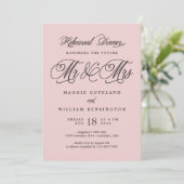 Futur Dîner de répétition M. et Mme Invitation (Debout devant)