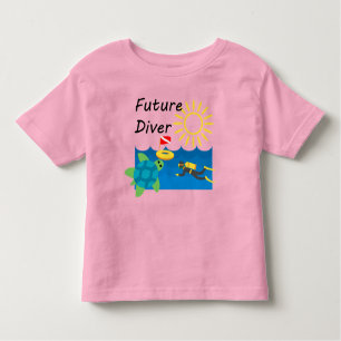 Futur Diver Design - T-Shirt pour jersey fin Toddl