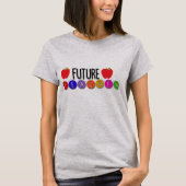 Futur enseignant Apple Design T-shirt (Devant)