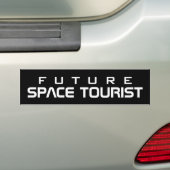 Futur espace touriste amusant autocollant pare-cho (En voiture)