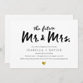 Futur M. & Mme | Invitation du parti Engagement (Devant / Derrière)