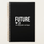 'Futur Millionnaire' Ambition Noir & Blanc (Devant)