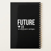 'Futur Millionnaire' Ambition Noir & Blanc (Dos)