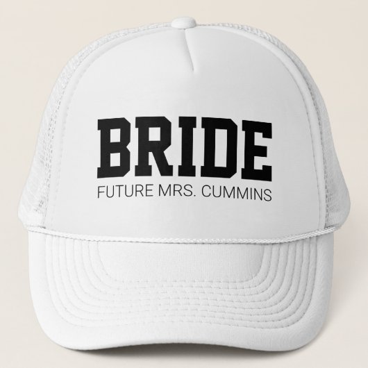 Futur Mme Bride Bachelorette Casquette (Devant)