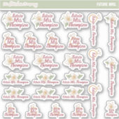 Futur Mme Nom personnalisé Étiquettes | Mariée à ê (Devant)