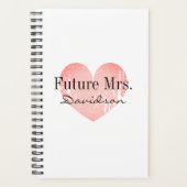 Futur Mme spiral wedding planner pour la future ép (Devant)